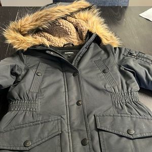 Girls diesel size 7/8 winter coat
